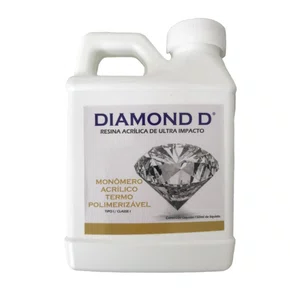 RESINA ACRILICA TERMO DIAMOND D LIQUIDO 150ML - DENTALNEWS