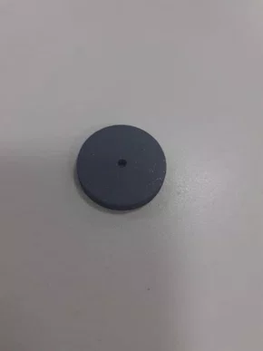 RODA DE BORRACHA AZUL UNITARIO - DEDECO