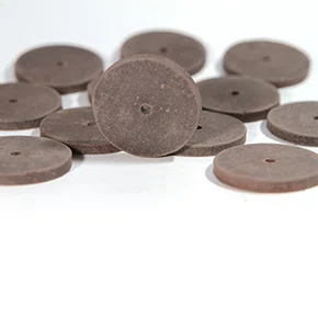 RODA DE BORRACHA MARROM C/100 - CROMOX