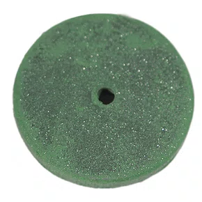 RODA DE BORRACHA VERDE UNITARIA - CROMOX