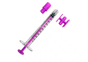 Seringa Cristaline sem Agulha Pistão Zero - Alur Medical