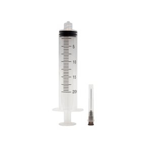 Seringa Descartável 20ml C/Ag Luer Lock - Medix