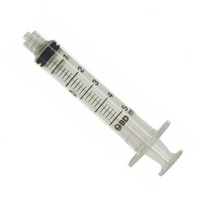 Seringa Descartável 5ml S/Ag Luer Lock - BD