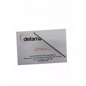 SOLDA PARA CROMO - DEFAMA