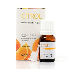 Solvente de Guta Percha Citrol 10ml - Biodinâmica