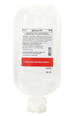 Soro glicose 5% 500 ml frasco - Fresenius