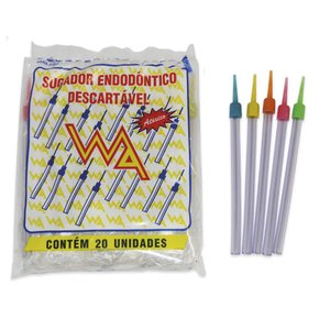 Sugador Endodôntico Descartável C/20 - WA