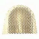 TELA METAL DOURADA PERFURADA - ORTO CENTRAL