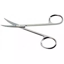 Tesoura Iris Curva de 11,5cm (823.11) - Quinelato