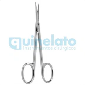 Tesoura Iris Curva Com Widia 11cm (919.11) - Quinelato