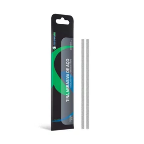 Tira de Lixa de Aço 125mm x 4mm x 0,12mm 12 Unidades - Iodontosul