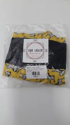 Touca De Tecido Estampada C/ Elástico - Dra. Delicat