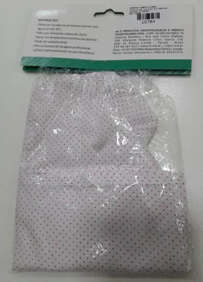 TOUCA DE TECIDO ESTAMPADA/LISA C/ TIRAS - 2I