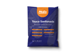 Touca Sanfonada Descartável com Elástico C/100 - Medix