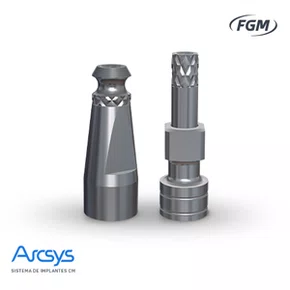 Transfer Antirrotacional para Mini Pilar Moldeira aberta Arcsys (122604) - Fgm