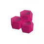 Anel de Identificação Rosa Fluorescente C/120uni - Indusbello