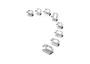 BROQUEIRO 15 FUROS CA ALUMINIO CIRURGICO LONGO - MAQUIRA
