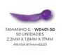 Cunha Plástica Ultrawedge G c/50 (W0401-50) – American