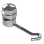 Gurin Haste Longa Gancho Direito Slot Redondo Fechado 0,56mm - Morelli