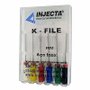 Lima Manual K-File 90-140 25mm C/6uni - Injecta