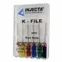 LIMA MANUAL K-FILE SORTIDA N 90-140 31MM C/6 UNIDADES - INJECTA
