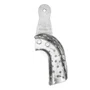 MOLDEIRA DE ALUMINIO PARCIAL ESQUERDA PERFURADA - TECNODENT