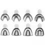 MOLDEIRA DE INOX KIT (DENTADO) LISA ADULTO C/8 - TECNODENT