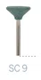 PEDRAS NINJA VERDE C/ SILICONE SC09 - TALMAX