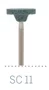 PEDRAS NINJA VERDE C/ SILICONE SC11 - TALMAX